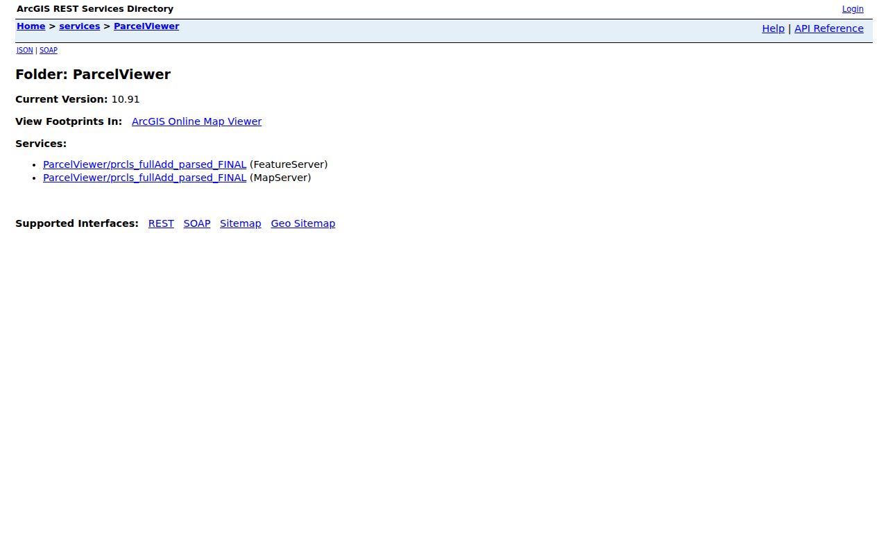Redford neighbors parcel lookup in the Wayne County ParcelViewer
